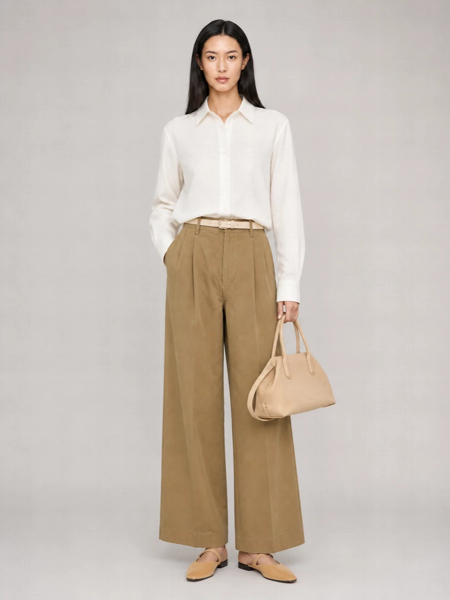 Lemaire Leather Ballerinas