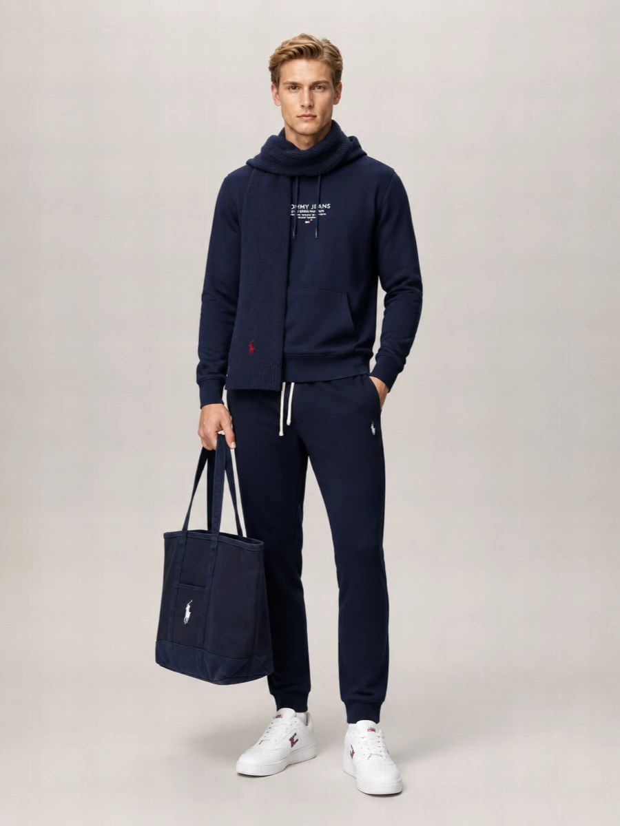Tommy Hilfiger Cotton Hooded Sweatshirt