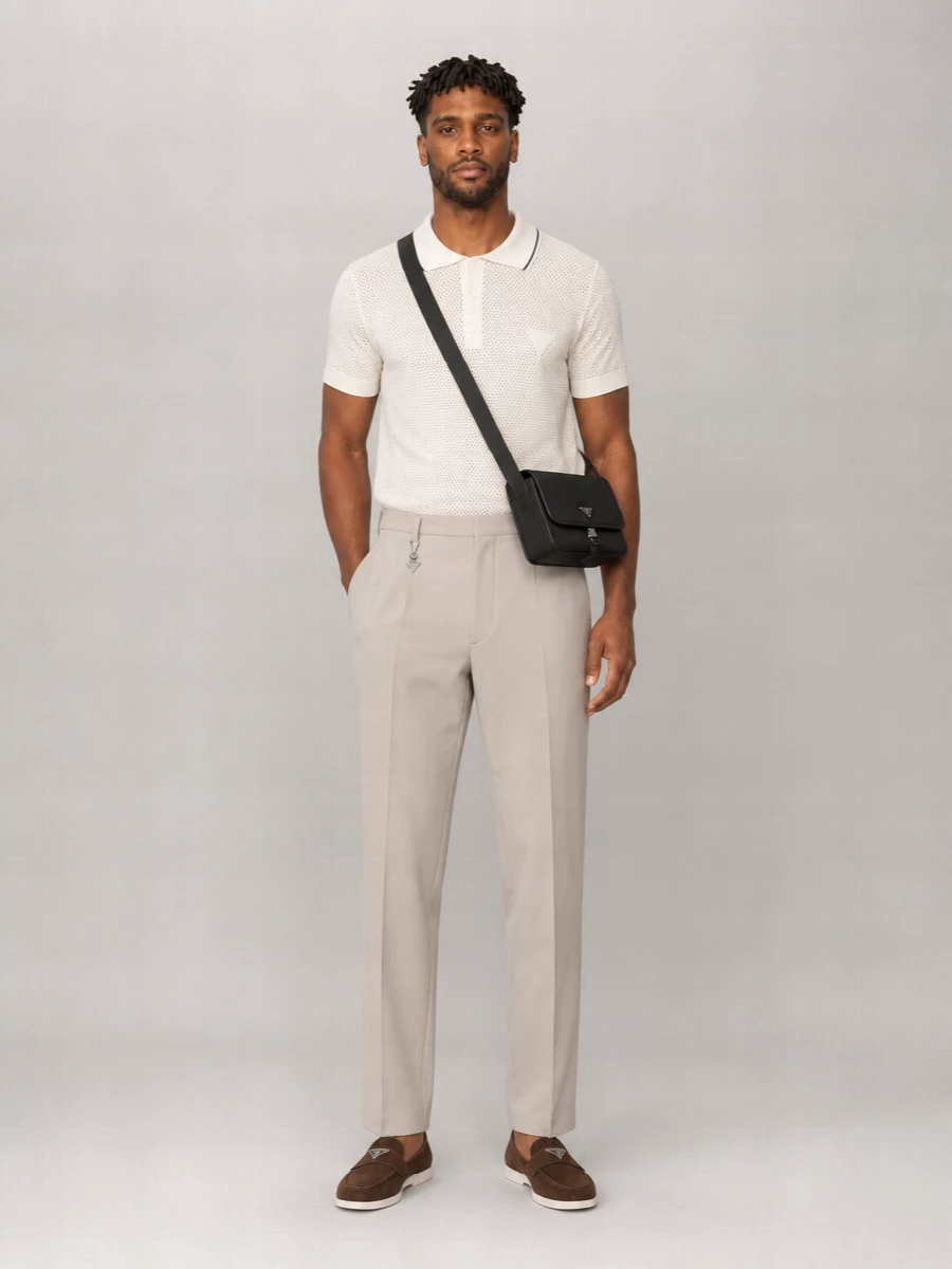 Prada Recycled Nylon Shoulder Bag