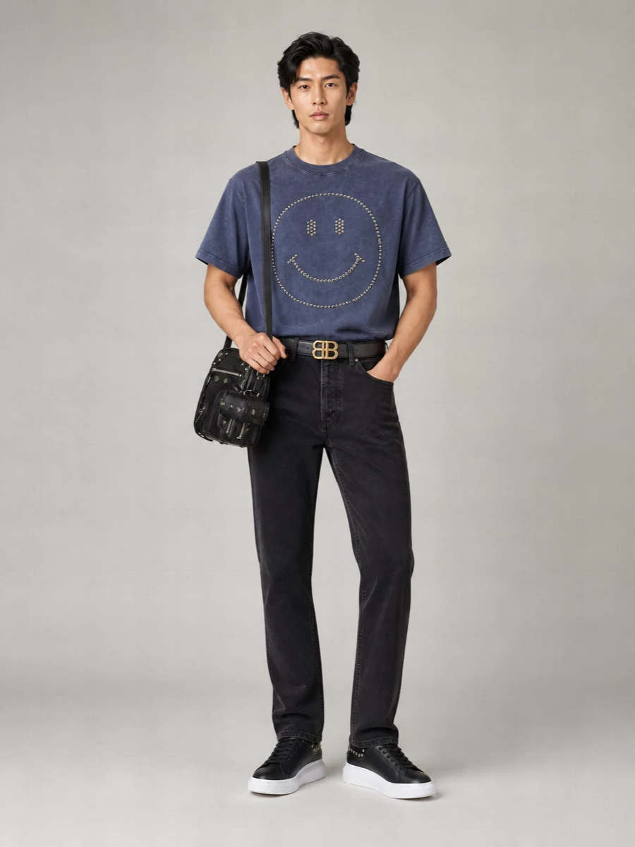 Moschino Printed Cotton T-Shirt