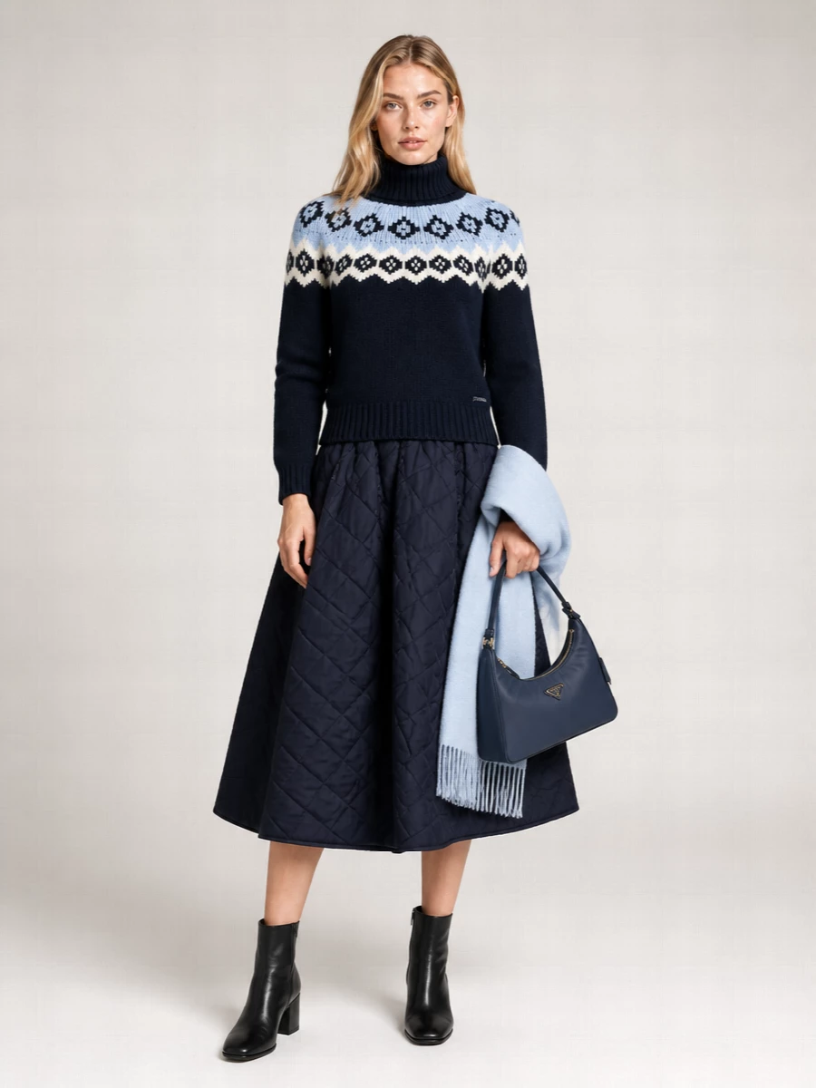 Prada Cashmere Virgin Wool Jumper
