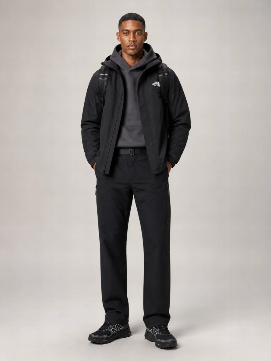 The North Face Hooded Windbreaker Jacket