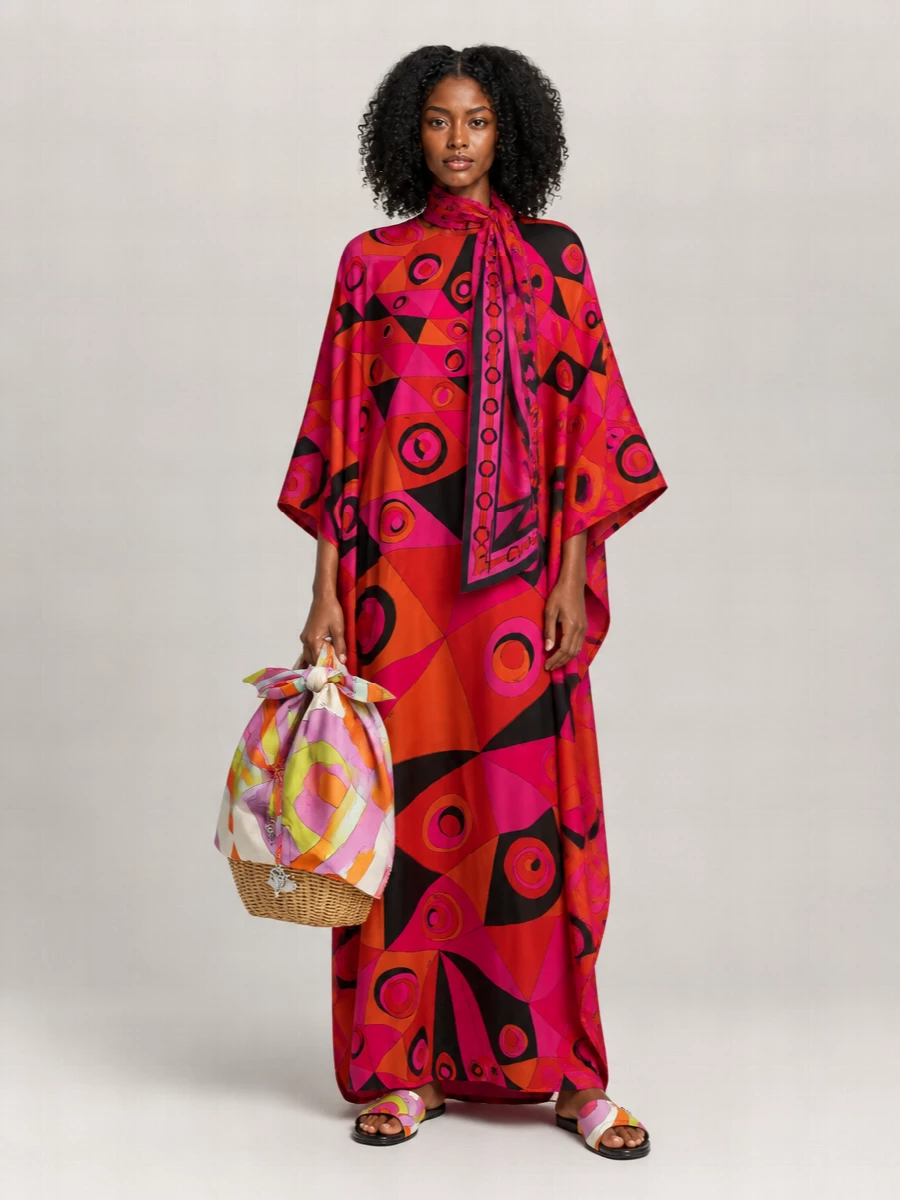 Pucci Silk Picnic Small Tote Bag