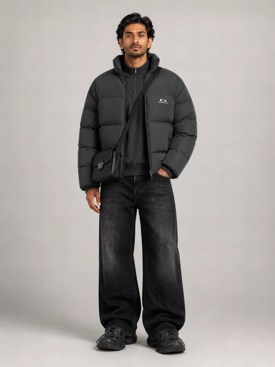 Balenciaga Quilted Down Puffer Jacket