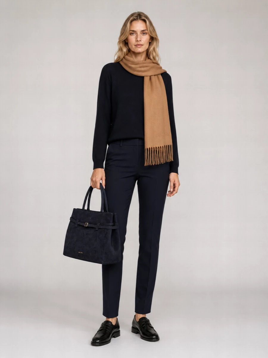 Max Mara Boat Neck Long Sleeve Jumper
