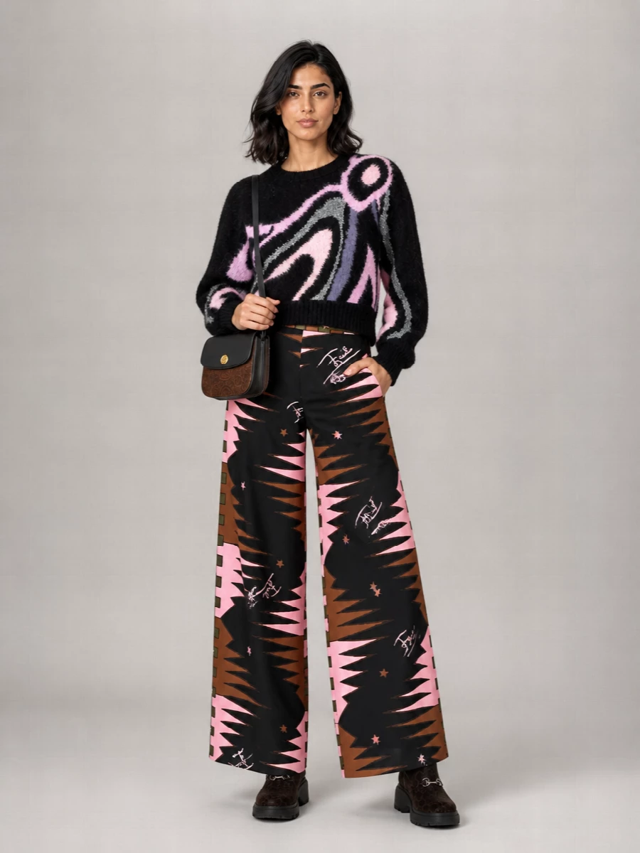 Pucci Marble Inlay Print Jumper