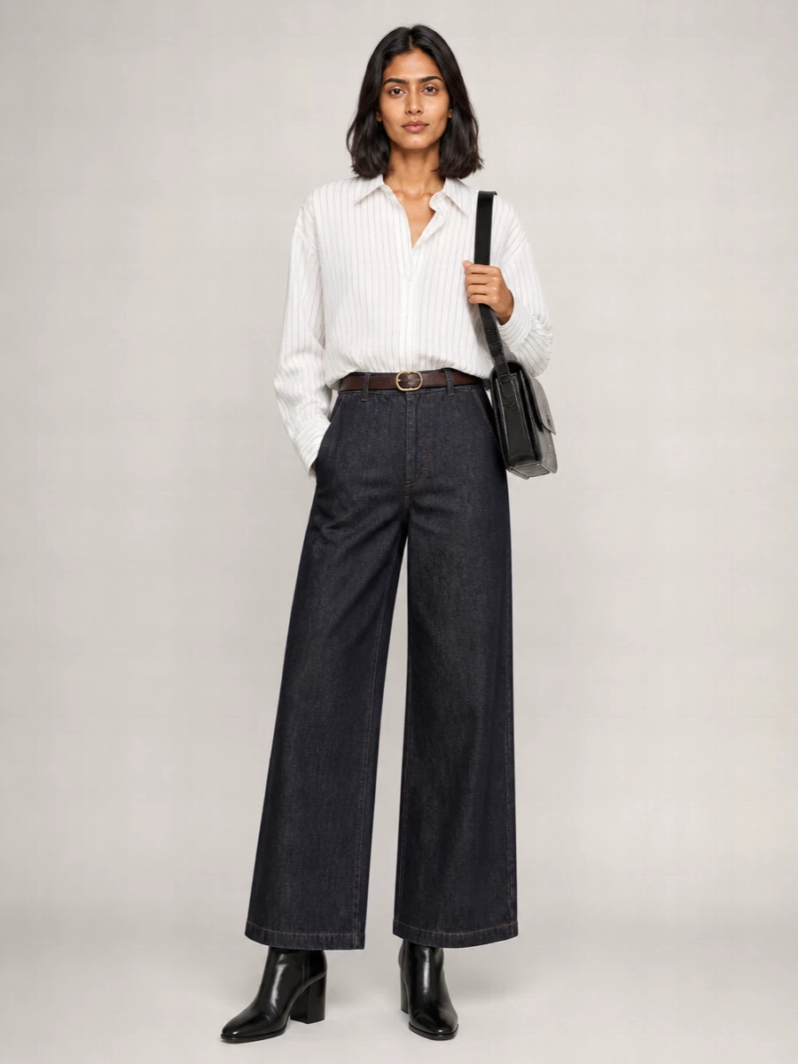 Dries Van Noten Penn Wide-Leg Jeans