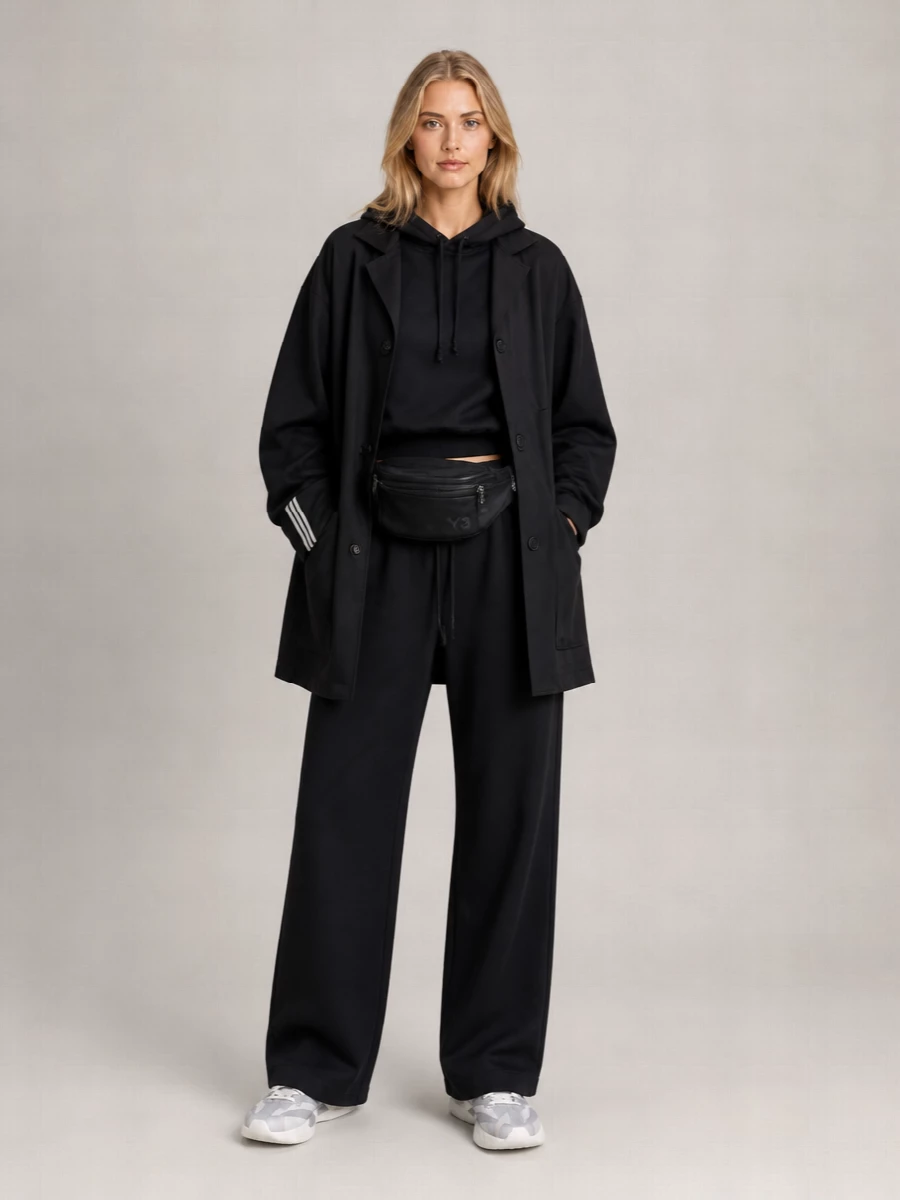 Y-3 Wool Blend Oversized Blazer