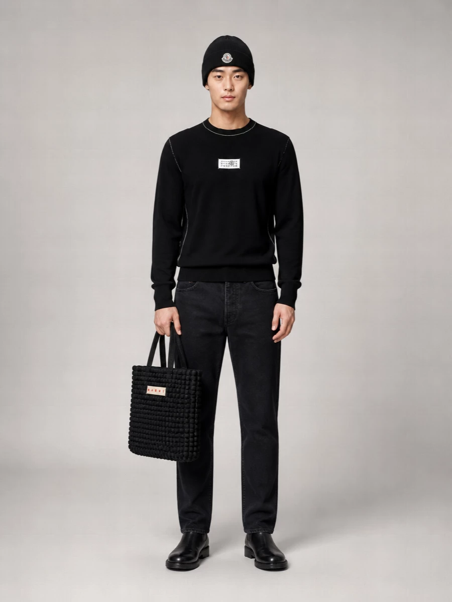 Marni Fabric Tote Bag