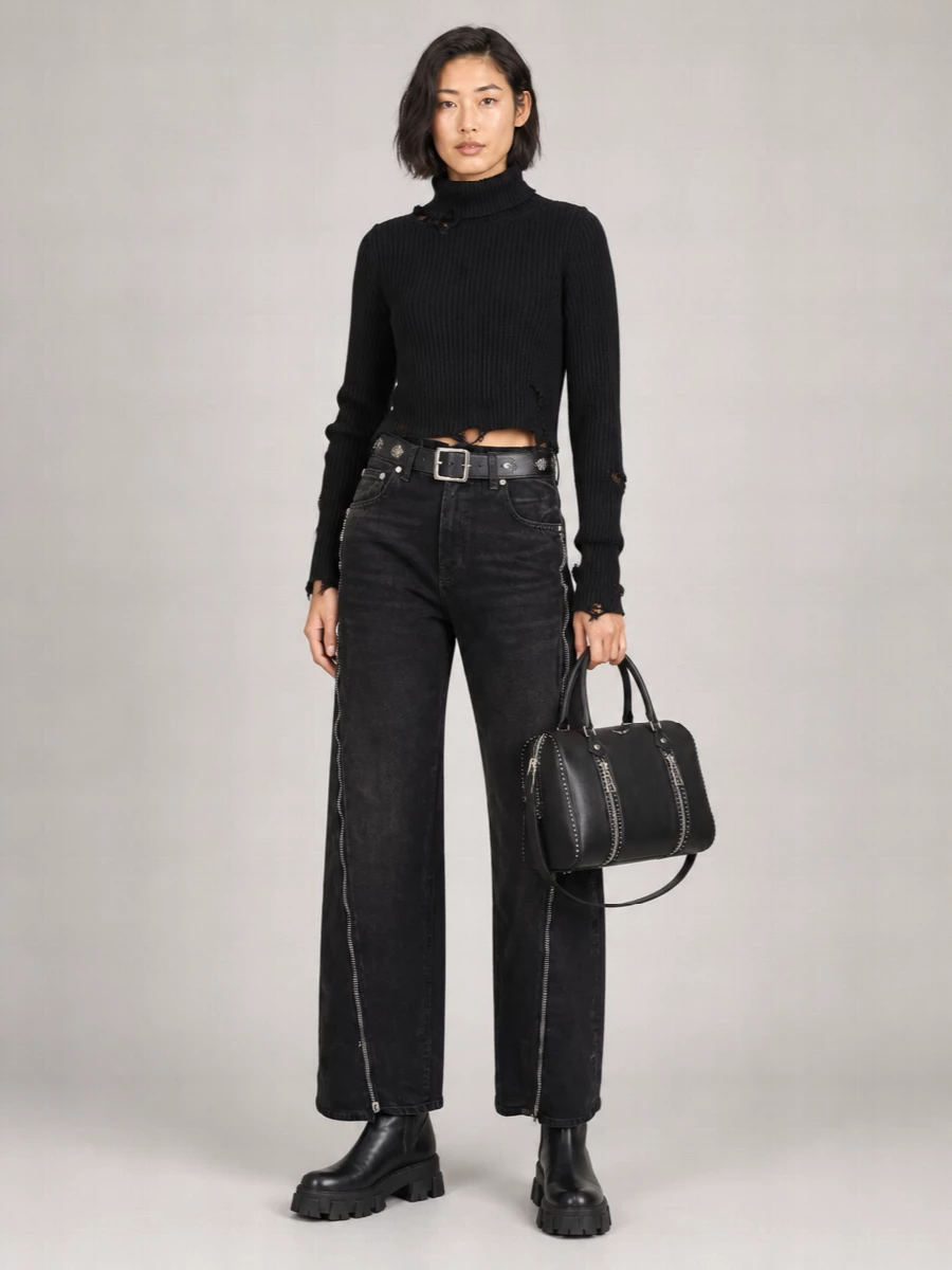 Haikure Denim Straight-Leg Jeans