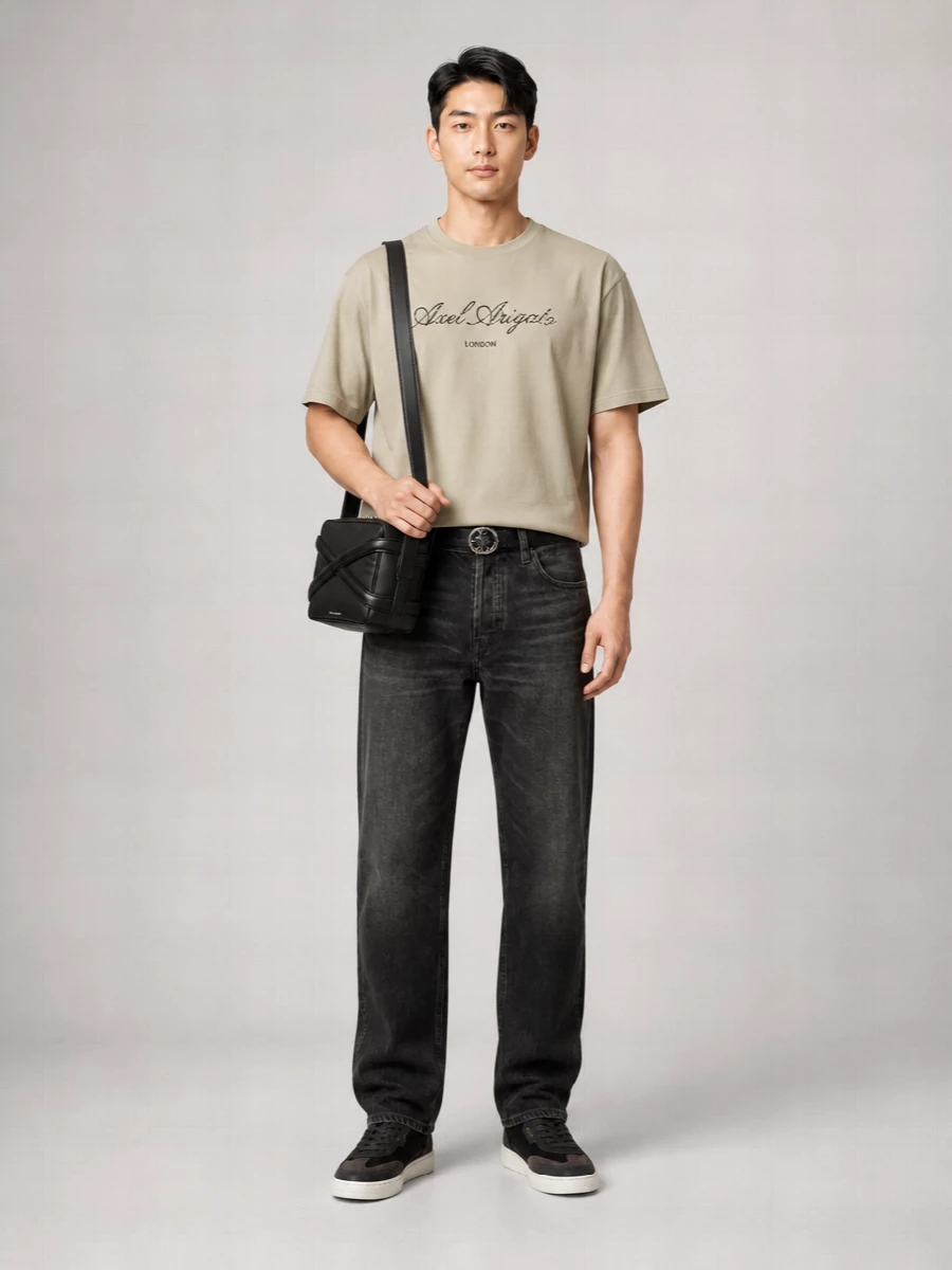 Axel Arigato Leather Low-Top Sneakers