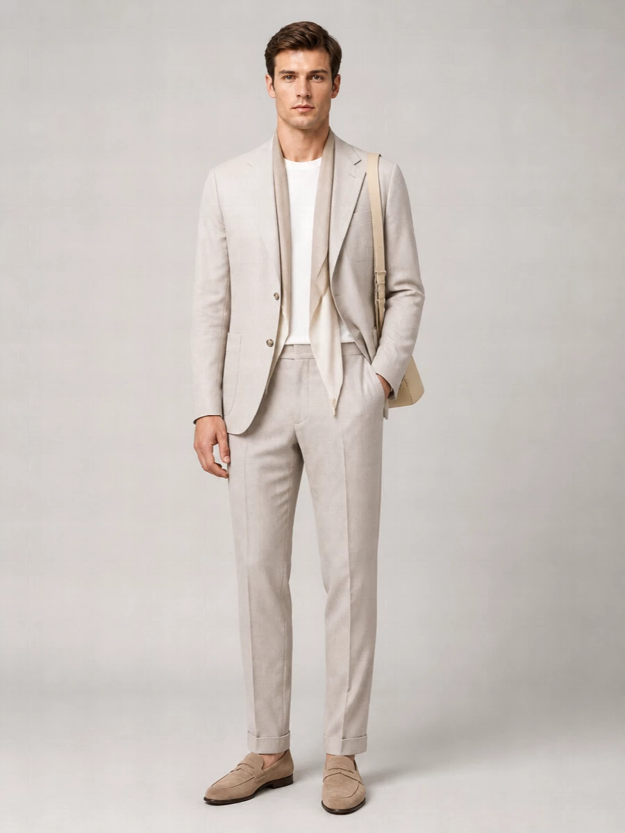Paul Smith Linen Wool Suit Jacket