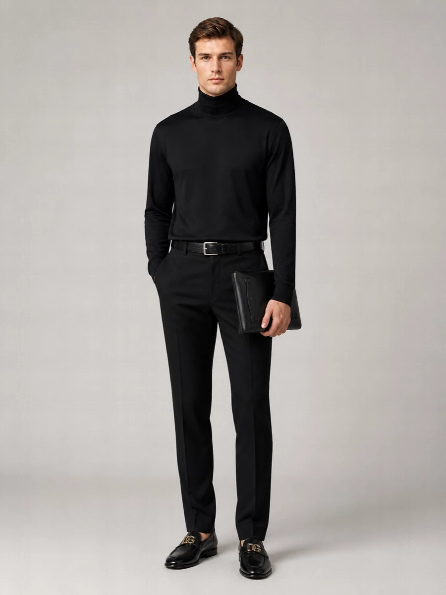 Dolce&Gabbana Cotton-Blend Straight-Leg Trousers