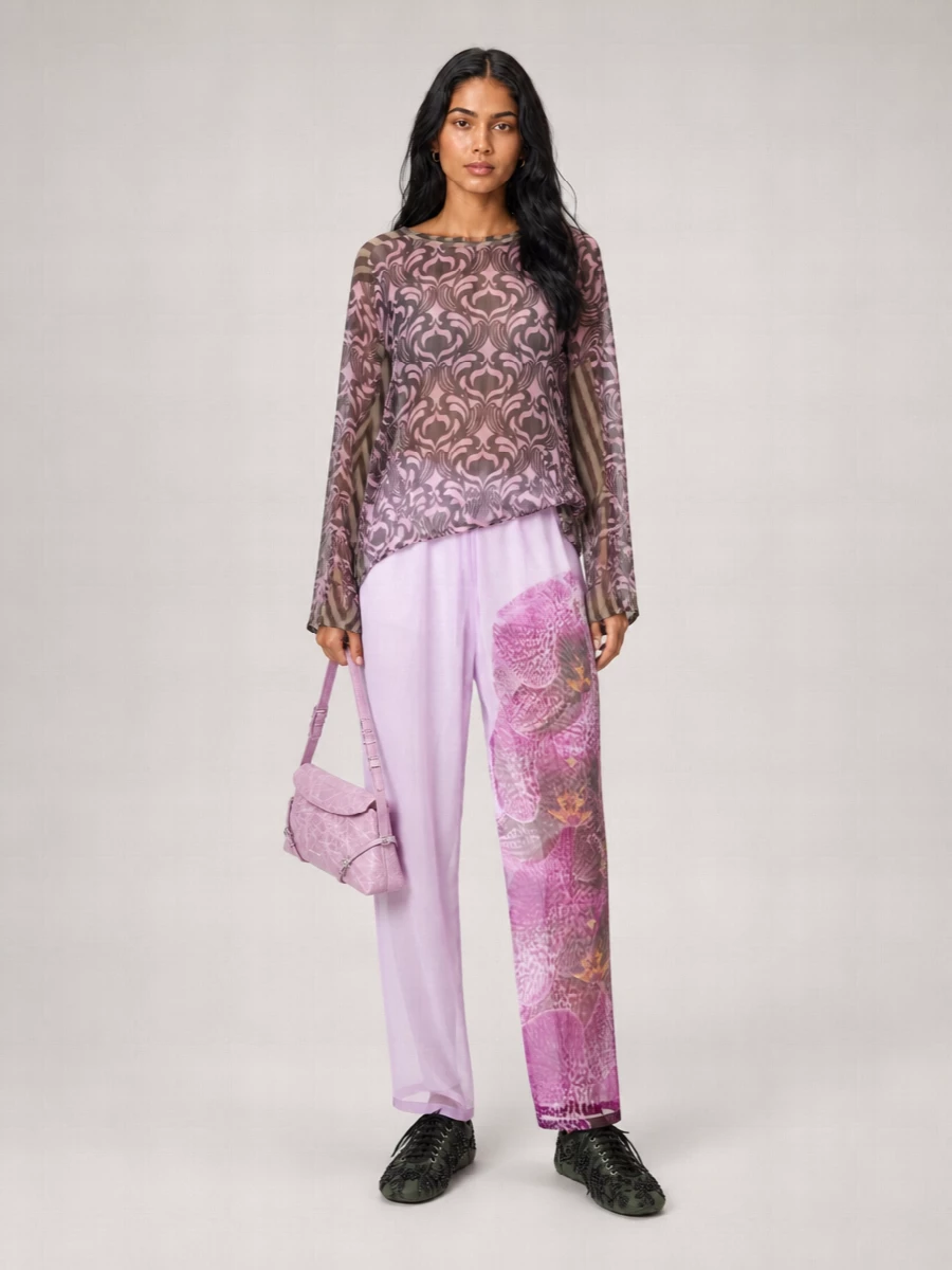 Dries Van Noten Crepe Track Pants