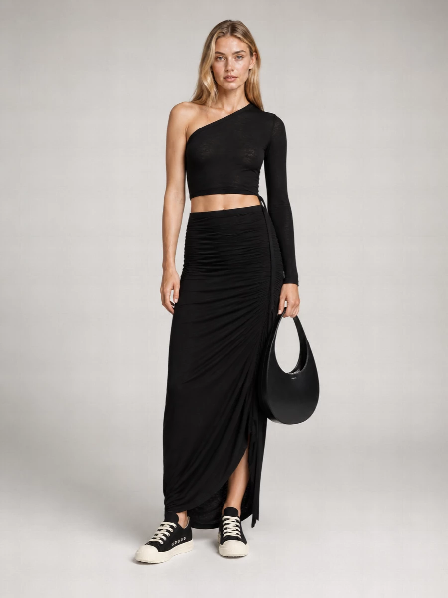 Rick Owens Drkshdw Cotton Ziggy Blouse