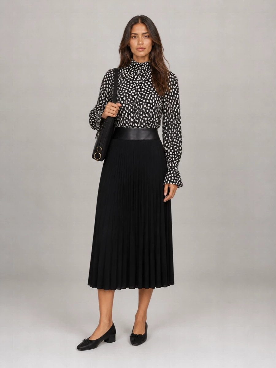 Alaïa Calfskin Shoulder Bag