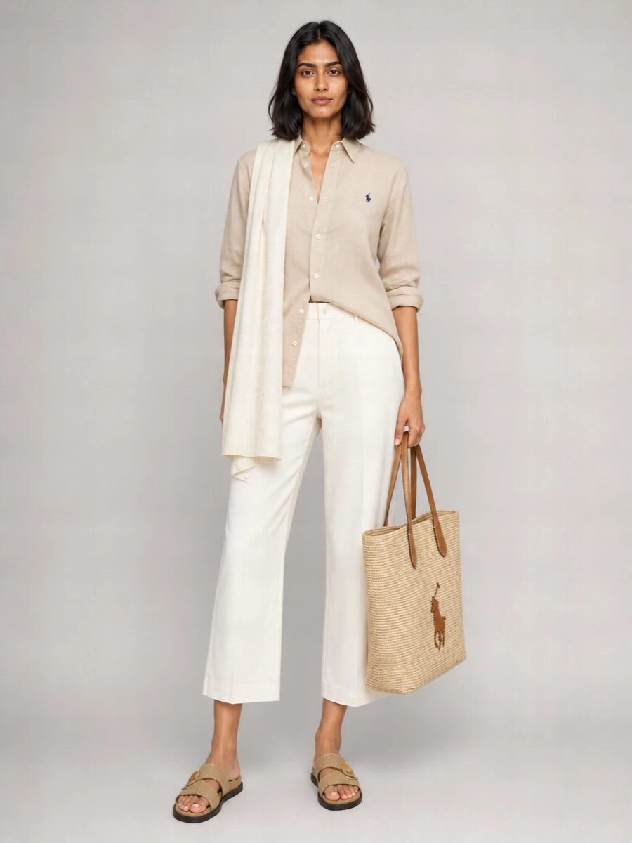 Ralph Lauren Linen Long-Sleeve Shirt