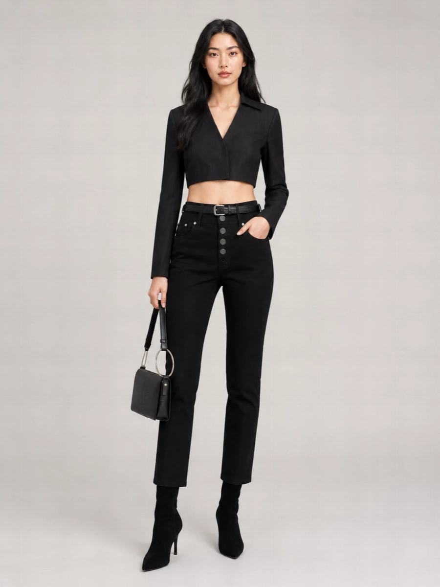 Dondup Virgin Wool Suit Jacket