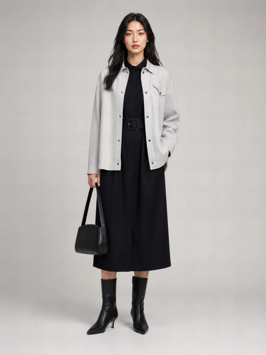 Fabiana Filippi Wool Fitted Jacket