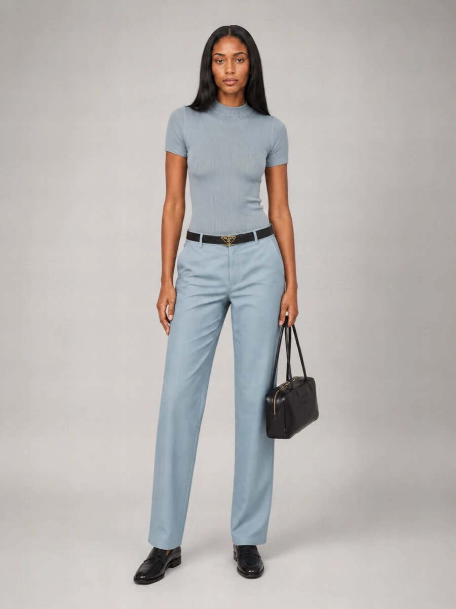 Miu Miu Straight Trousers