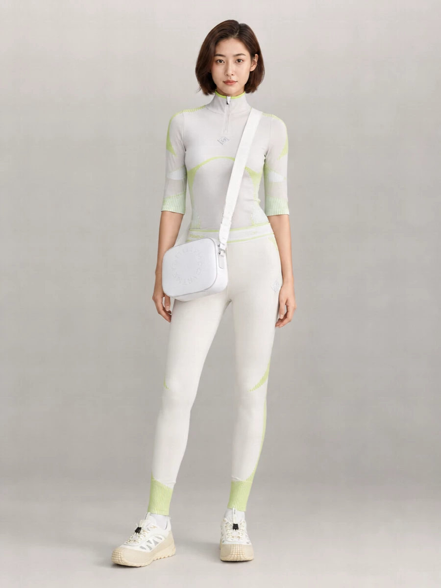 Casablanca Logo Appliqué Seamless Leggings