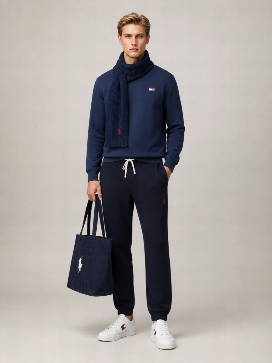 Tommy Hilfiger Cotton Crew Neck Sweatshirt