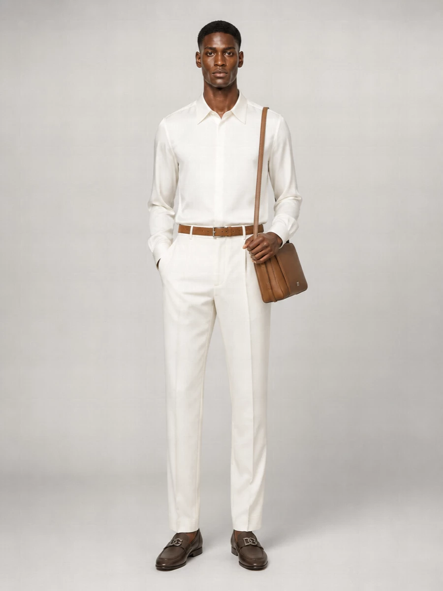 Dolce&Gabbana Cotton Tailored Trousers