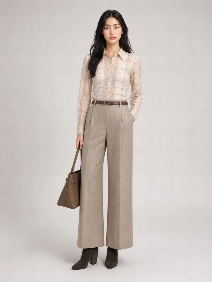 Brunello Cucinelli Silk Pattern Shirt