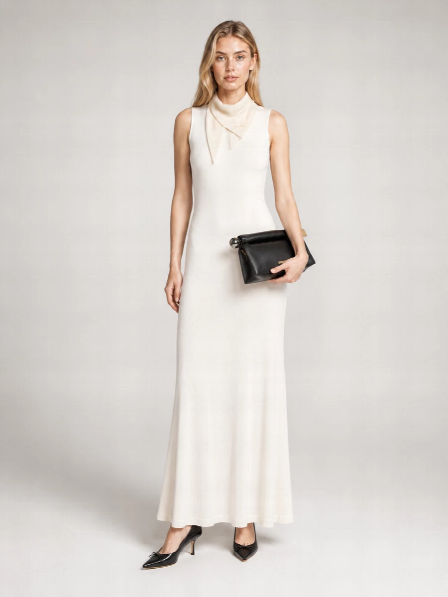 Jacquemus Fine-Knit Mini Dress