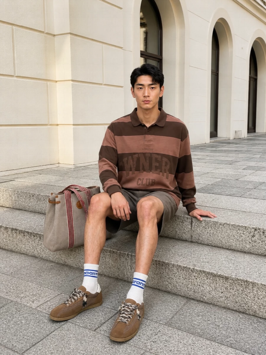Represent rugby polo cargo shorts valentino tote