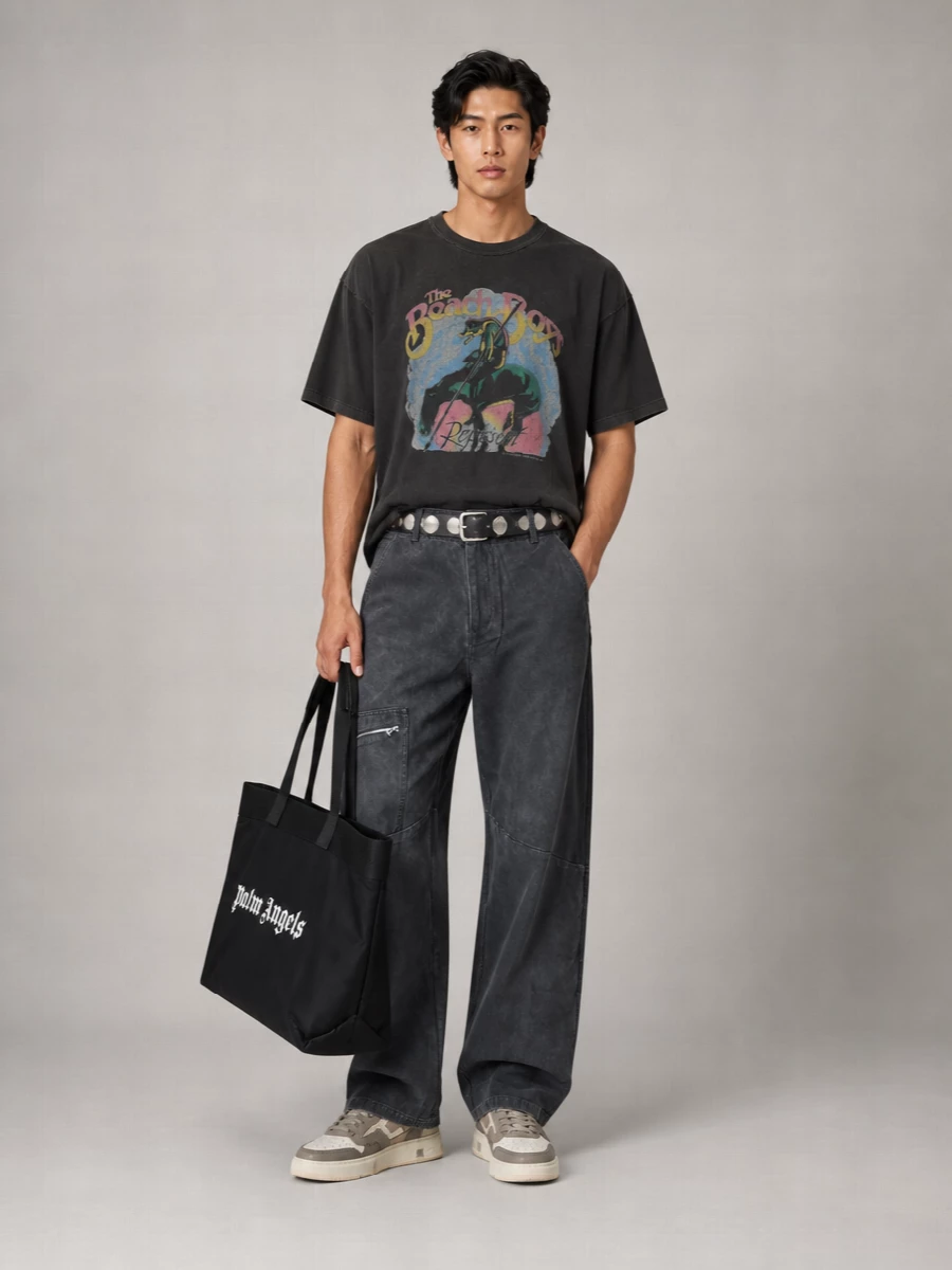Represent Graphic Cotton Blend T-Shirt