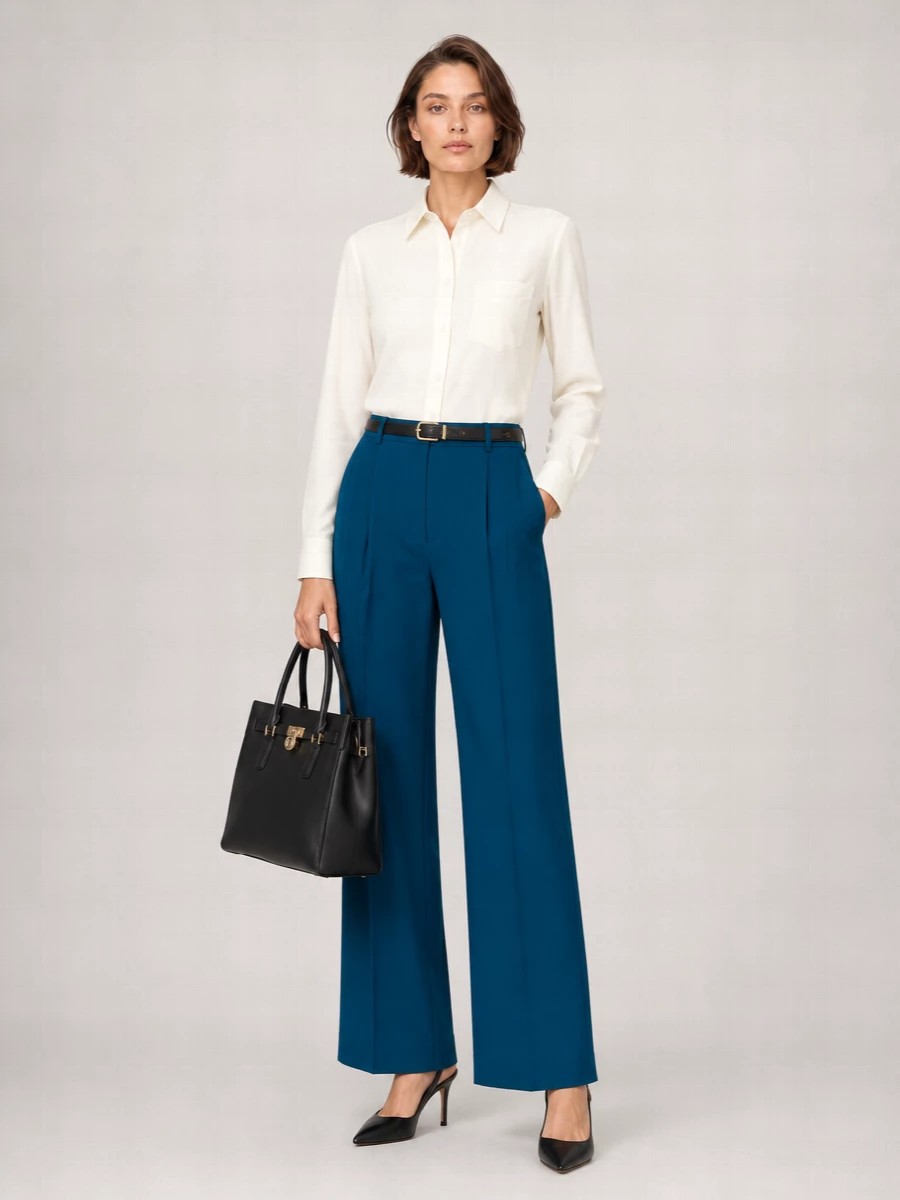 Michael Kors Satin Tailored Trousers