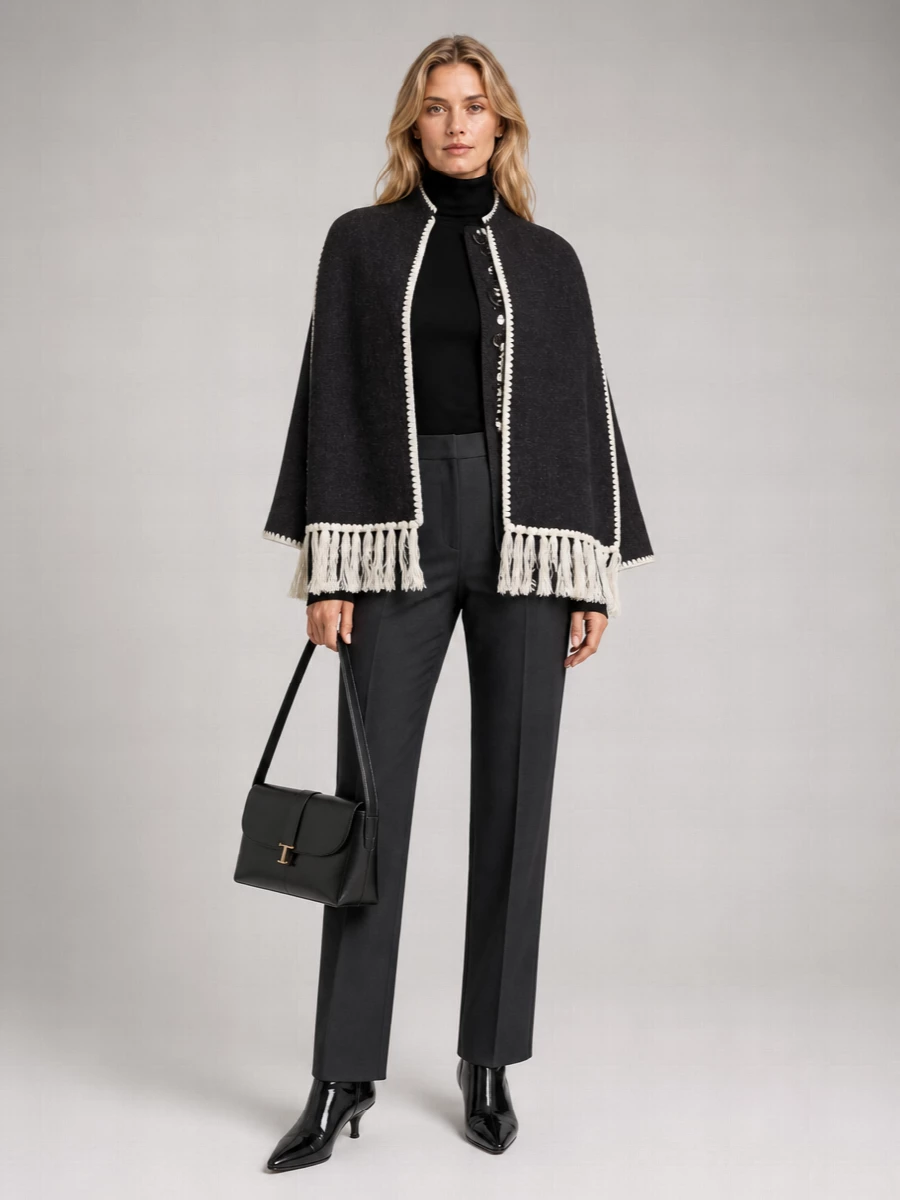 Totême Wool Cape Jacket