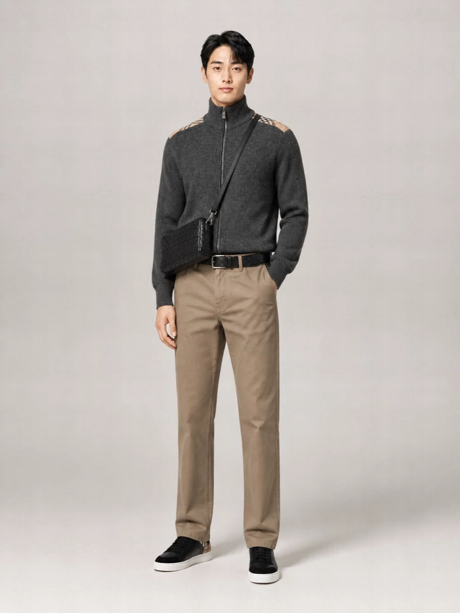 Burberry Wool Cashmere Cardigan