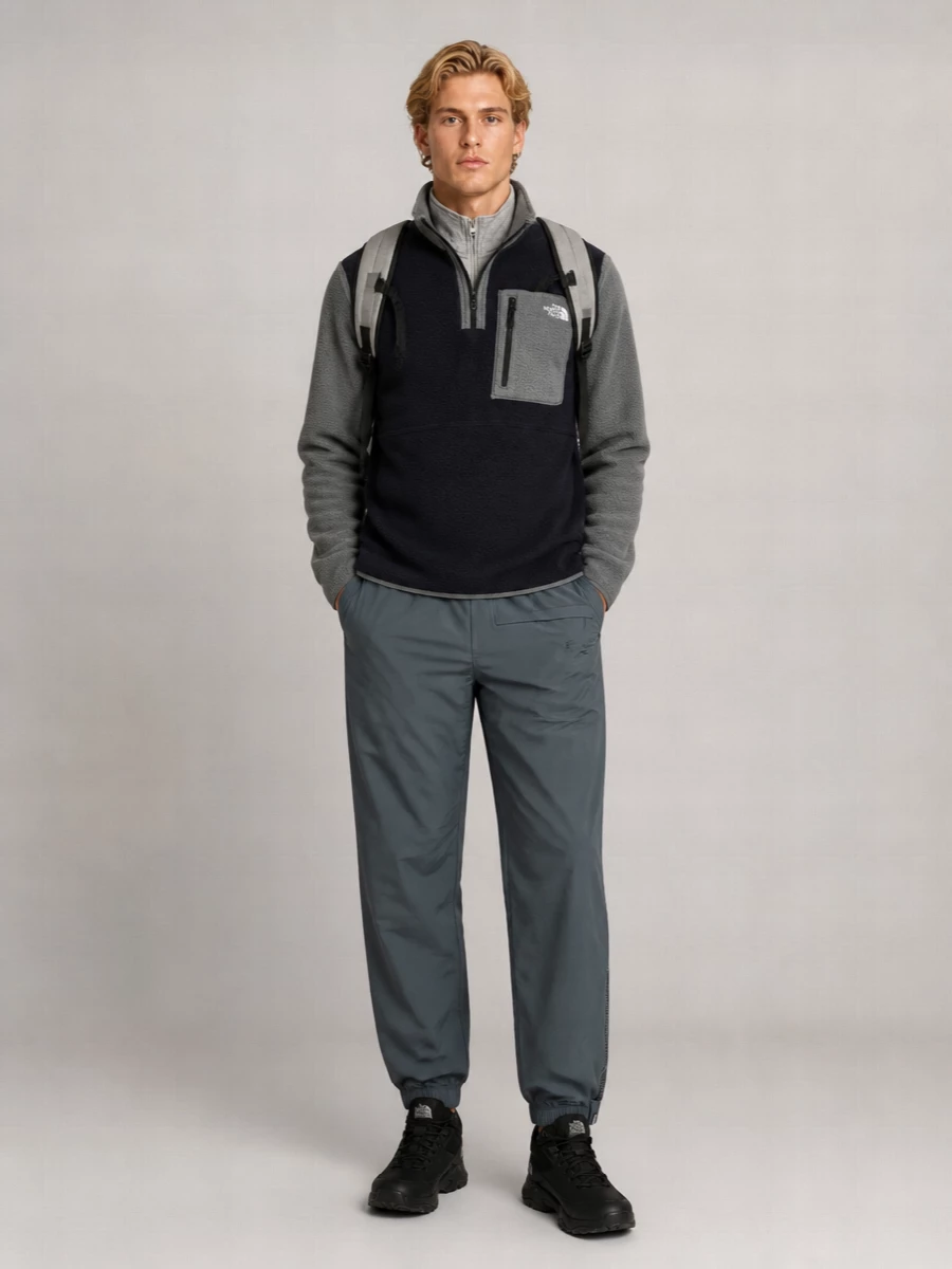 The North Face Two-Tone Pile Sweatshirt