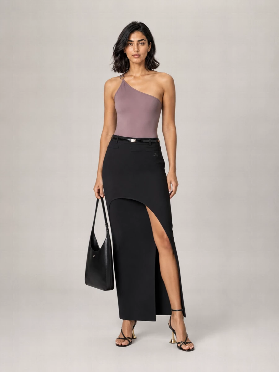 Coperni One-Shoulder Swimsuit