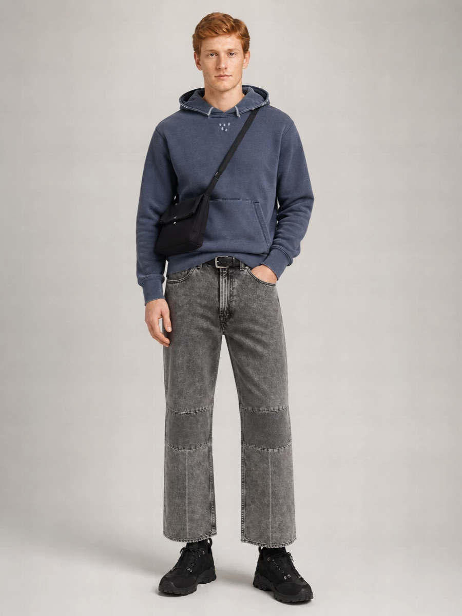 Our Legacy Denim Wide-Leg Jeans
