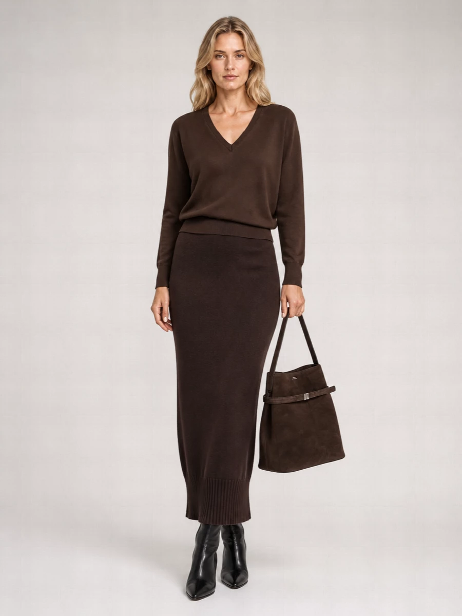 Totême Cashmere V-Neck Sweater