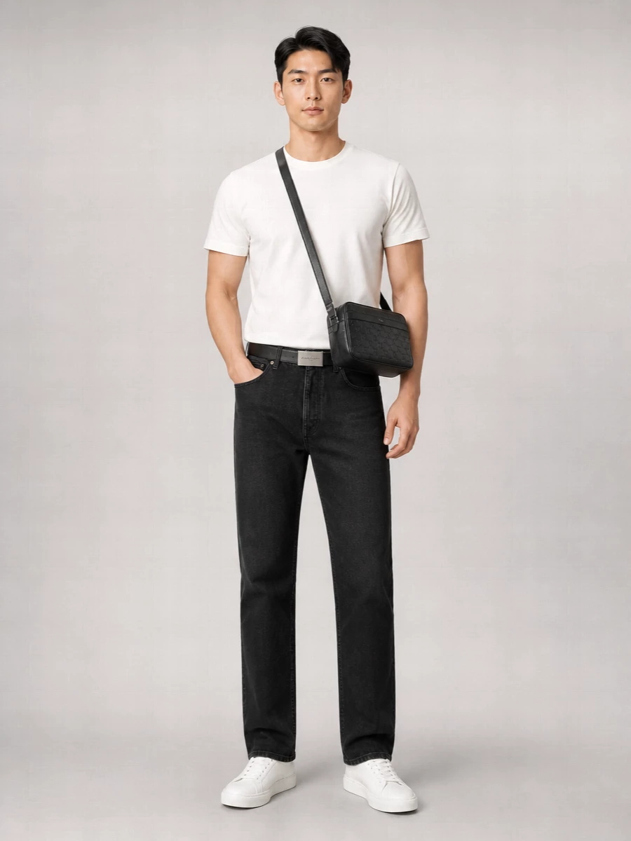 Givenchy Leather Reversible Belt