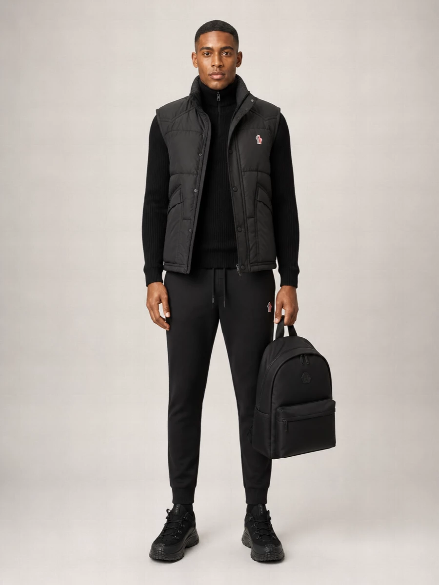 Moncler Grenoble Sleeveless Down Puffer Jacket
