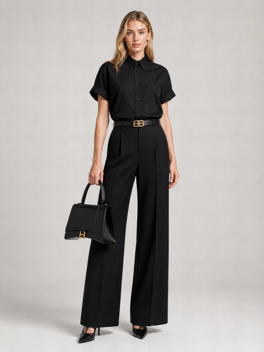 Balenciaga Leather Duchesse Pumps