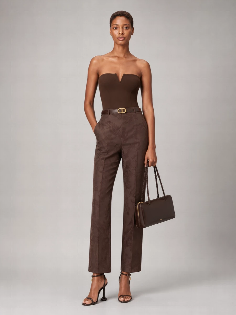 Jil Sander Tangle Leather Shoulder Bag