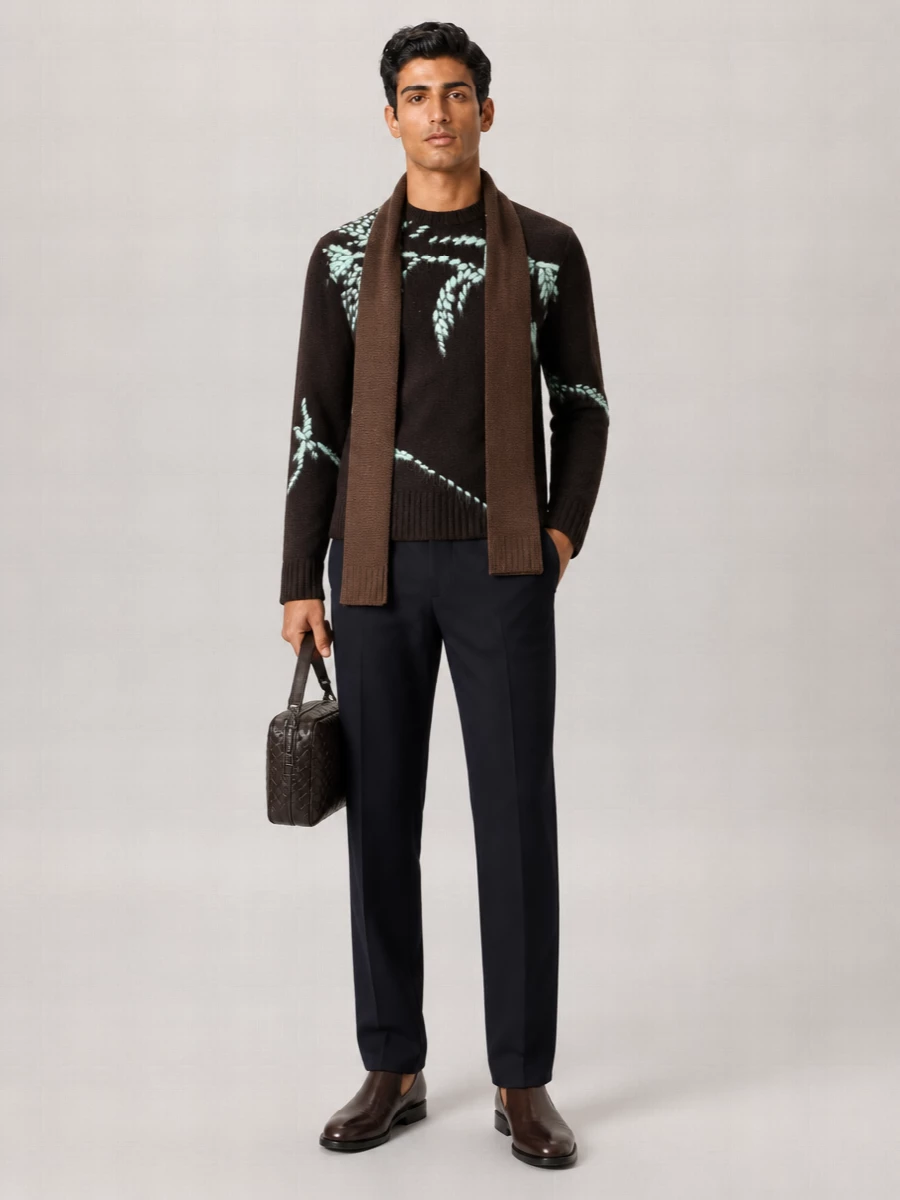 Dries Van Noten Wool Crewneck Jumper