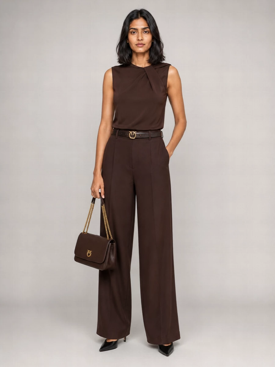 Pinko wide-leg trousers