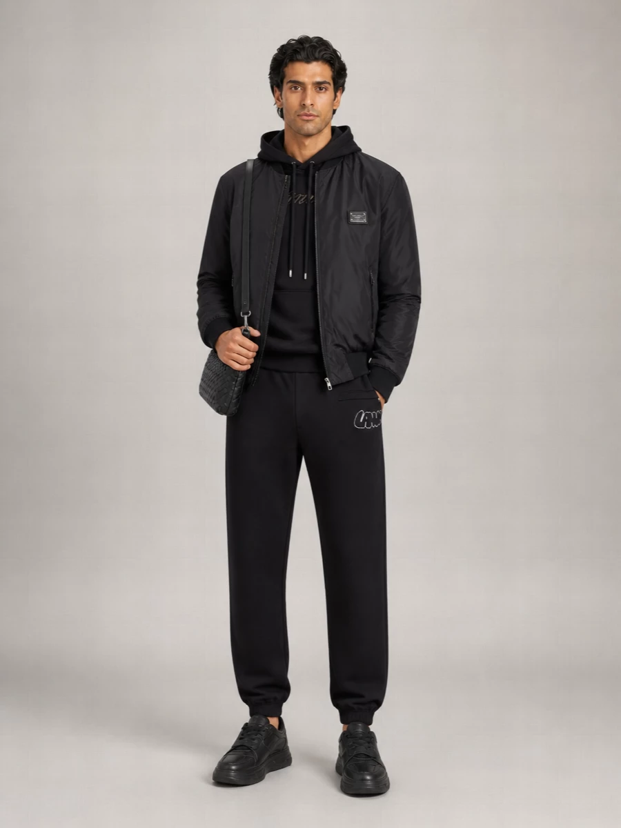 Dolce&Gabbana Quilted Nylon Bomber Jacket