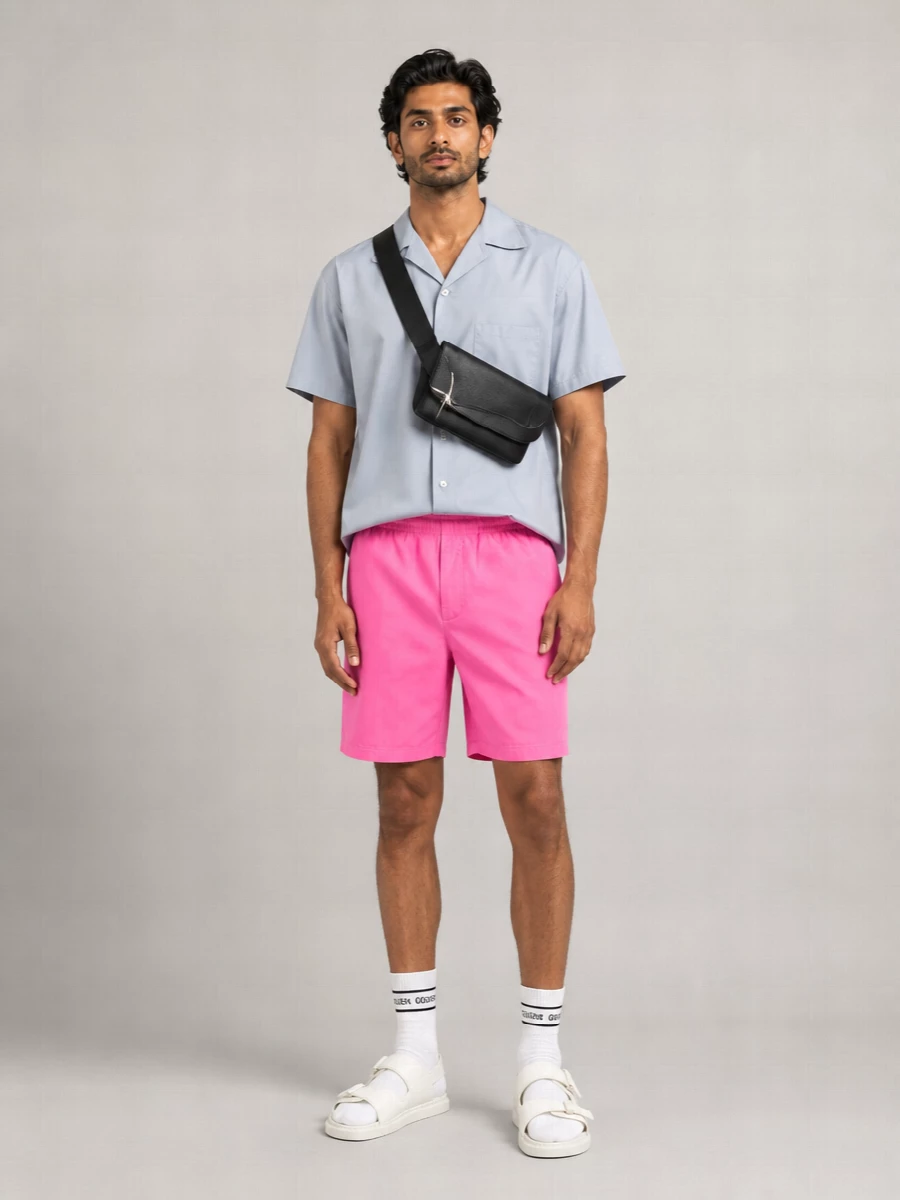 Alexander Mcqueen Logo Print Swim Shorts