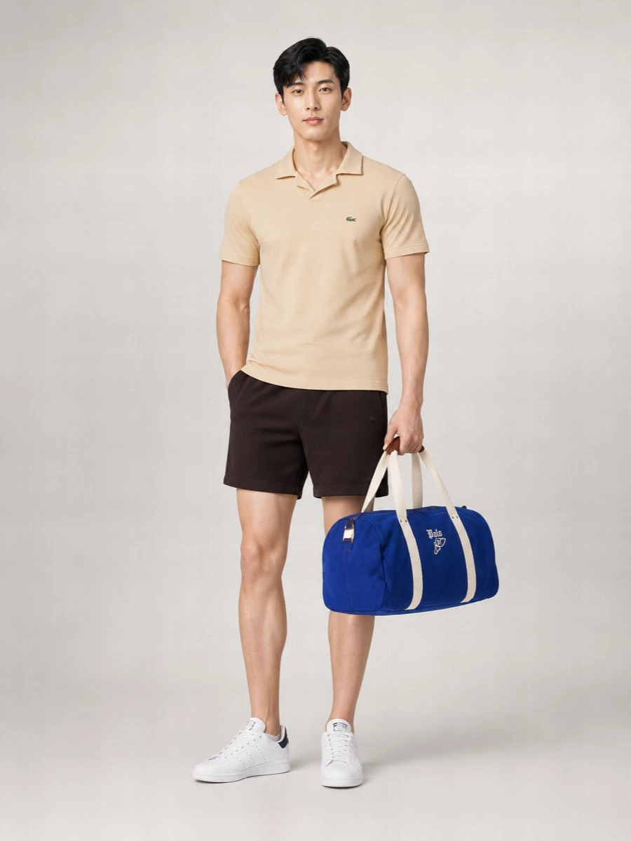 Lacoste Cotton Swim Shorts