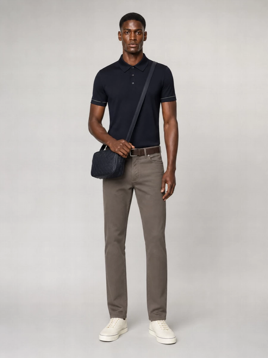 Brioni Cotton Polo Shirt