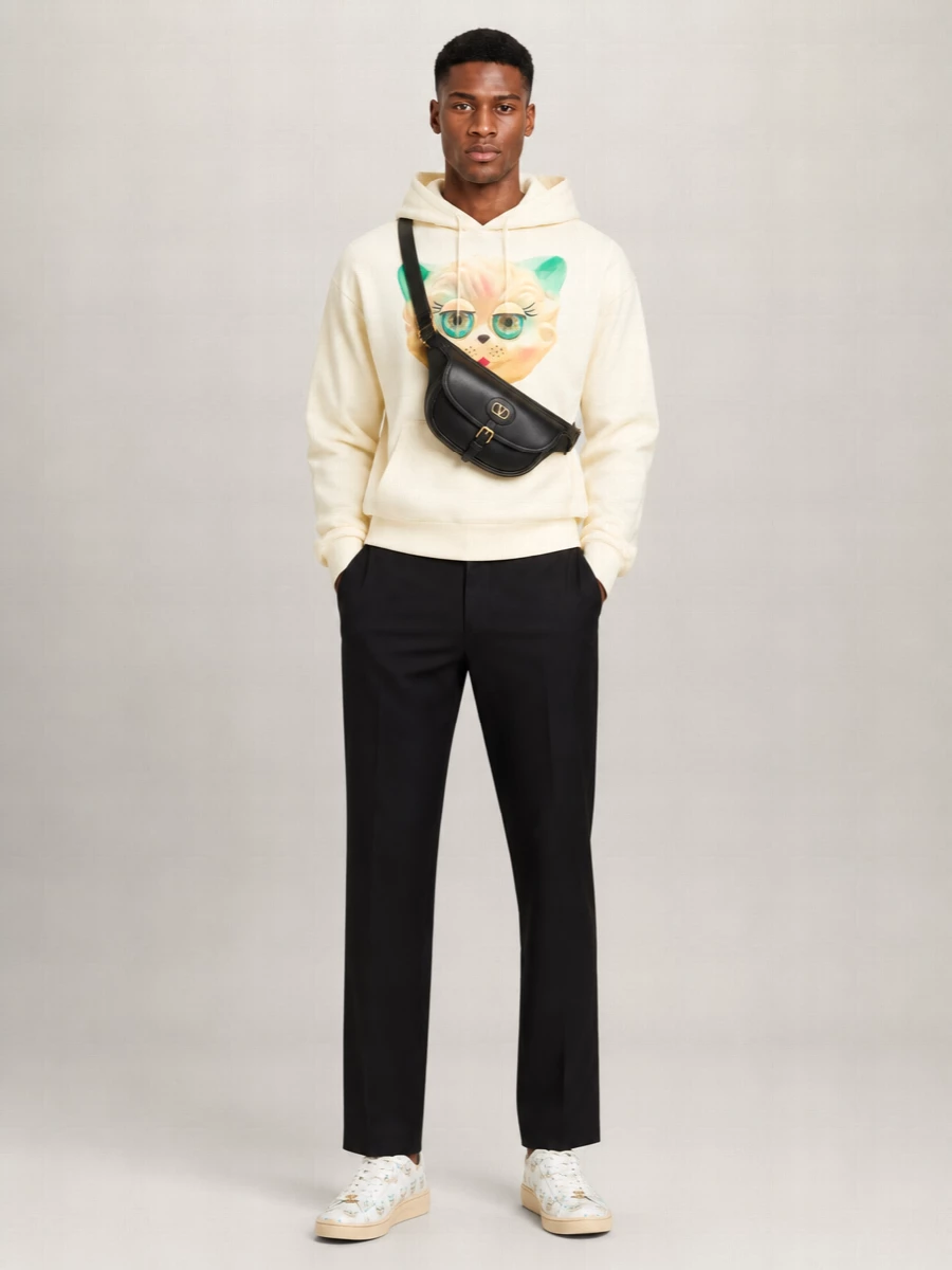 Valentino Cotton Hoodie