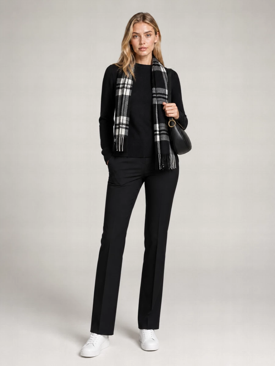 Burberry Ribbed Cashmere Crewneck Sweater